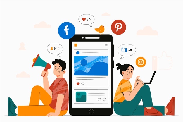hand-drawn-illustration-people-with-smartphone-marketing_52683-66659